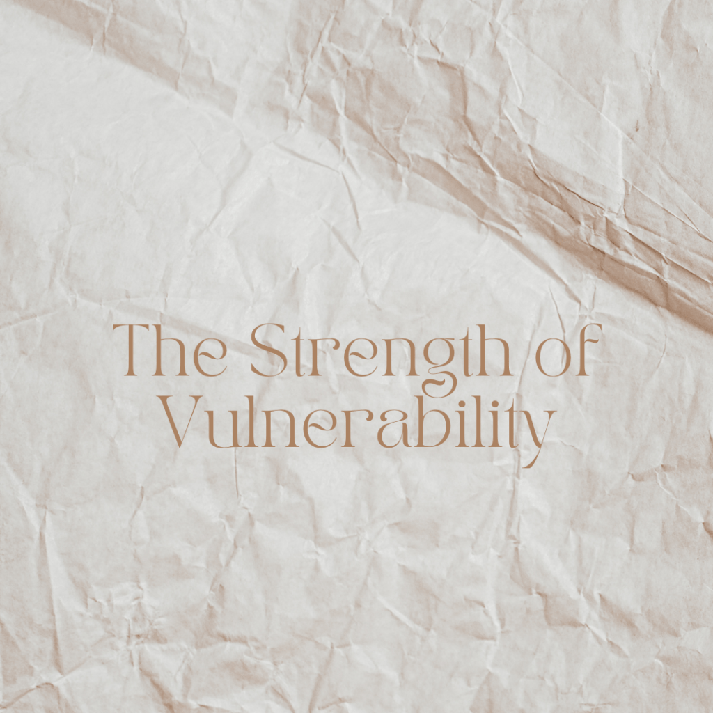 The Strength of Vulnerability